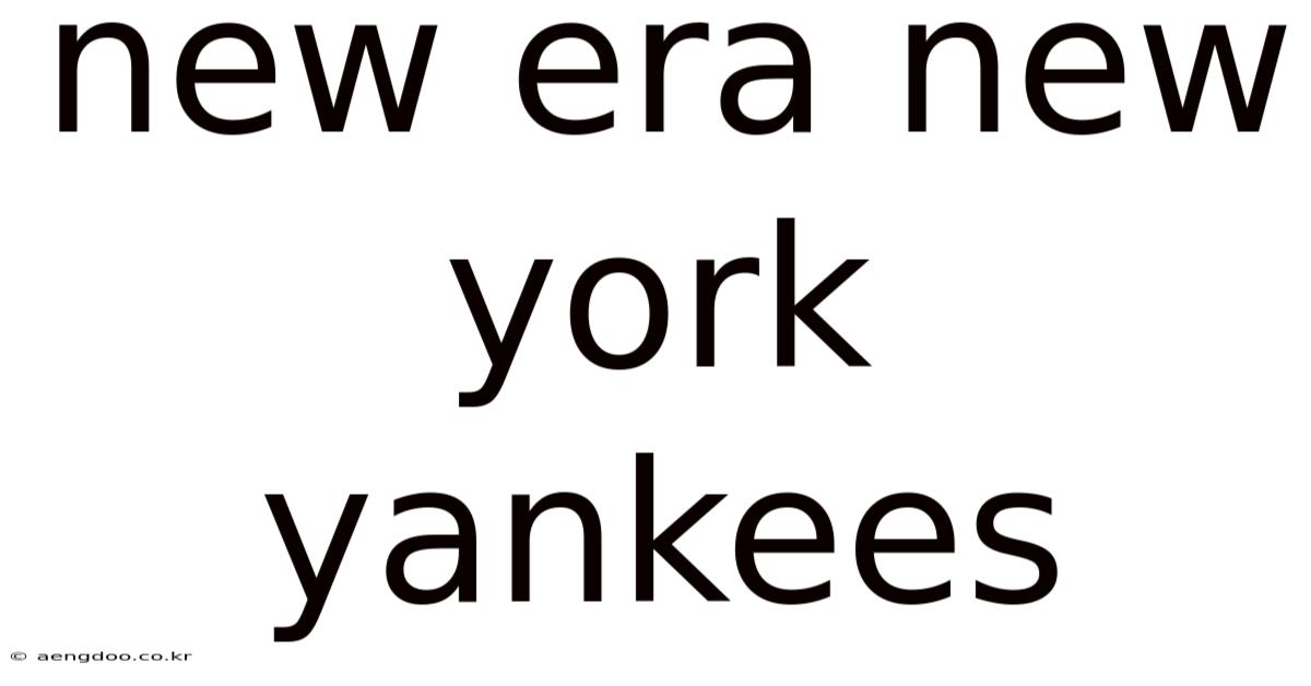New Era New York Yankees