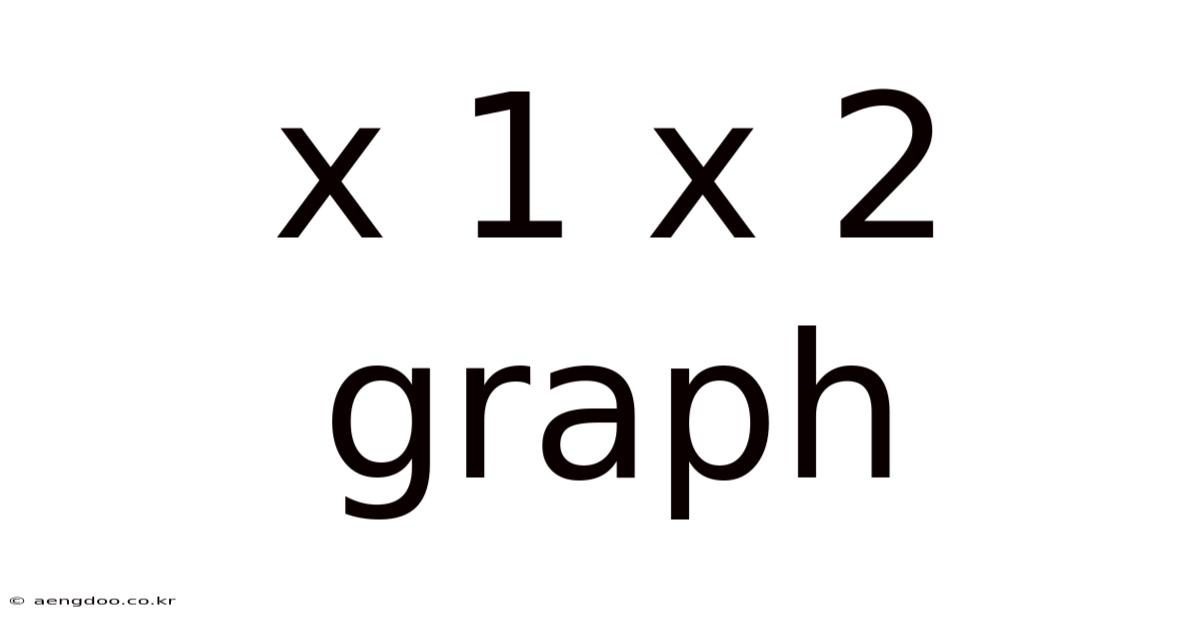 X 1 X 2 Graph