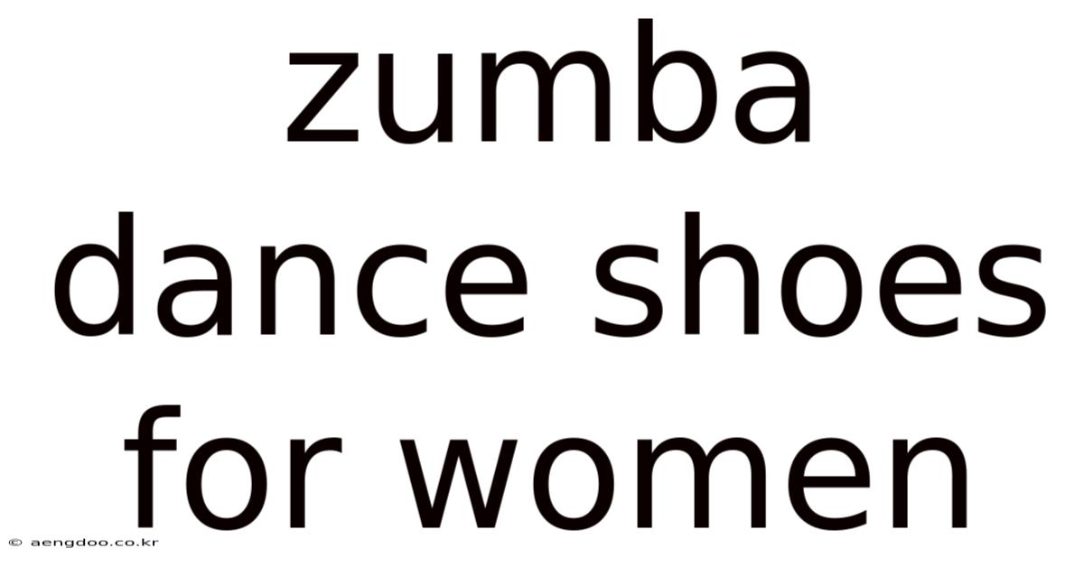 Zumba Dance Shoes For Women